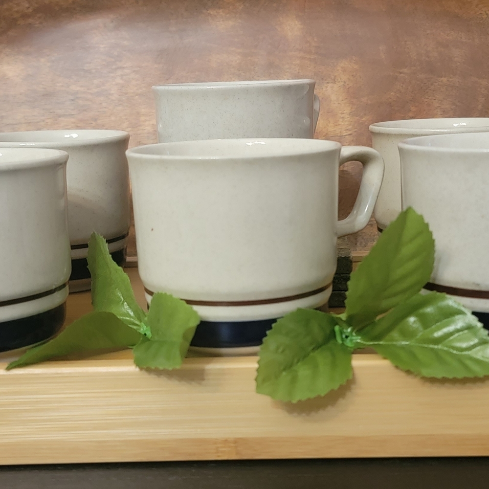 Contemporary Chateau Hand Painted Stoneware Japan